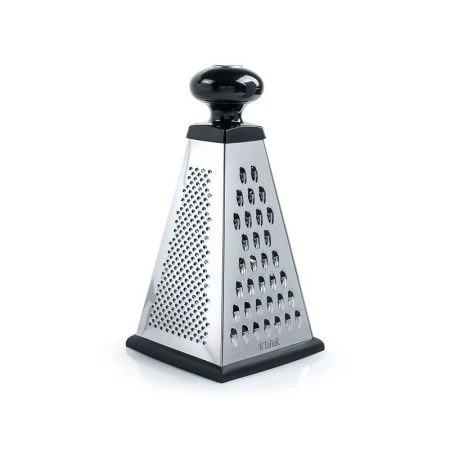 Терка 4 гранная 12*12см нерж.сталь ЭЛИС (конус, крупная, средняя, мелкая Терка, шинковка) TR-21902 (24/12)