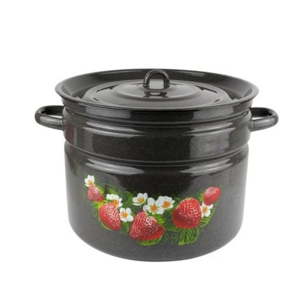 Бак 16л эмаль коричневый рябчик с рис. 42804-262/6-У (2)