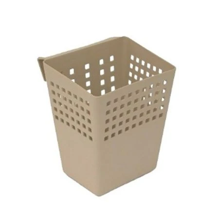 Контейнер навесной 11*11,5*14см пластик ЛОФТ латте (18)