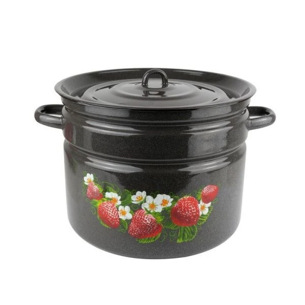 Бак 16л эмаль коричневый рябчик с рис. 42804-262/6-У (2)