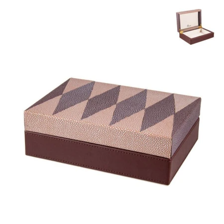 Шкатулка для украшений МДФ/иск.кожа CALVANI 22*16*7см (20)