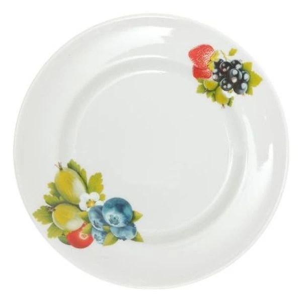 Тарелка мелкая 20см фарфор НАША ЯГОДКА (20)