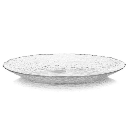 Тарелка мелкая 24см стекло ХЭЙЗ обеденная (12)