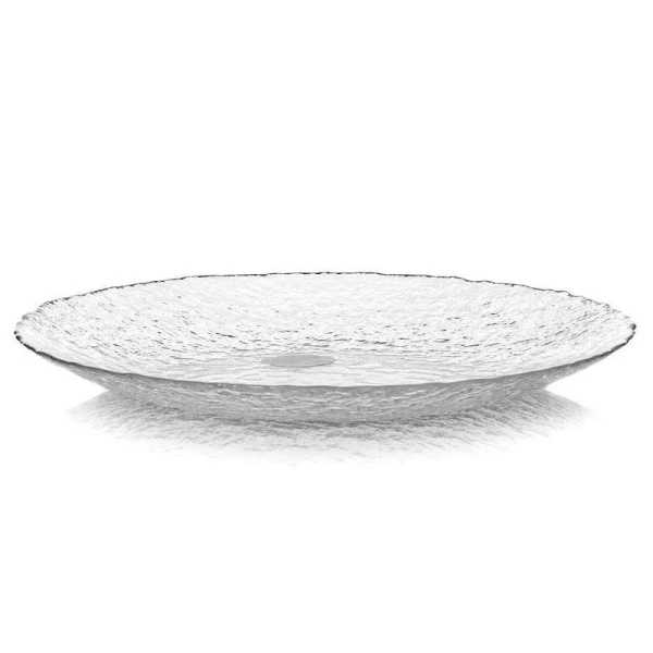 Тарелка мелкая 24см стекло ХЭЙЗ обеденная (12)