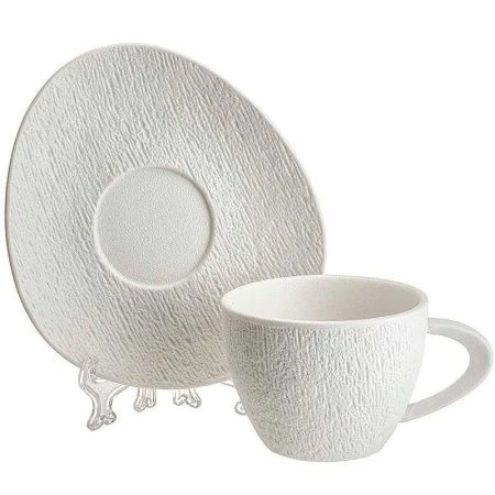 Чайный набор 4пр фарфор FLAT WHITE collection на 2 персоны 200мл подар.уп. AK4-0002 (12)