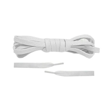 Шнурки вощеные плоские 120см d5мм (пара) белые (250)