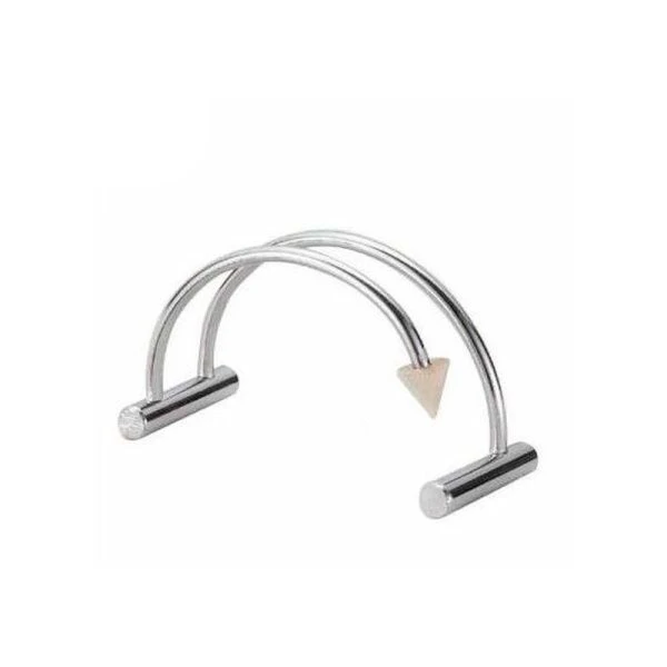 Салфетница нерж.сталь с деревянным наконечником Дуга [ХХ055] (24) ВЫВОД