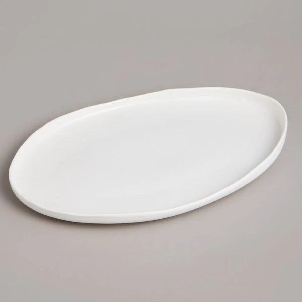 Блюдо 31,5*19*3см фарфор FASHION овальное (24)