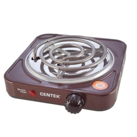 Плитка электрическая Centek CT-1508 Siberia 1000Вт, 1 конфорка ТЭН 14см , индикатор работы (12)
