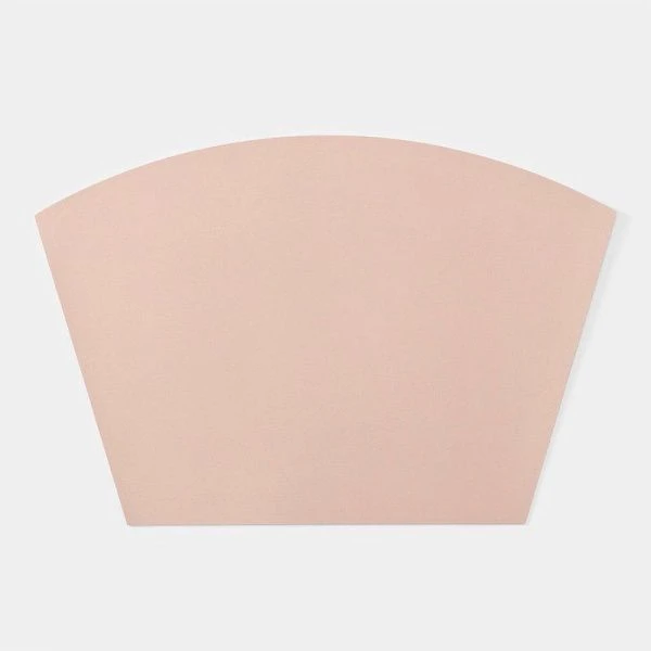 Салфетка кухонная 30*44см экокожа ТЭМ трапеция персиковый (120)