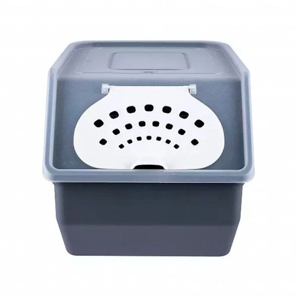 Контейнер для овощей 11,2л 323*220*217мм пластик серый (12)