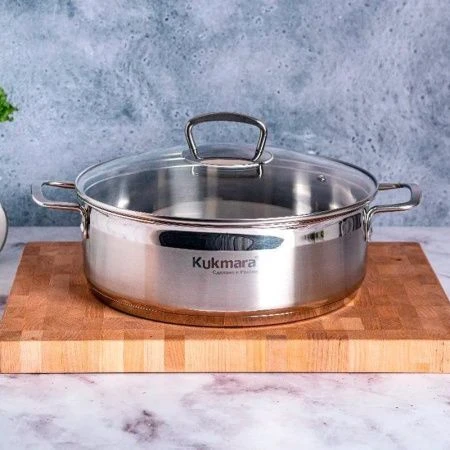 Сотейник 4л нерж.сталь Orion со стекл.крышкой 26см ORN-STP4026G (3)