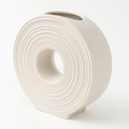 Ваза для цветов 24см керамика белая JC-16117 (16)