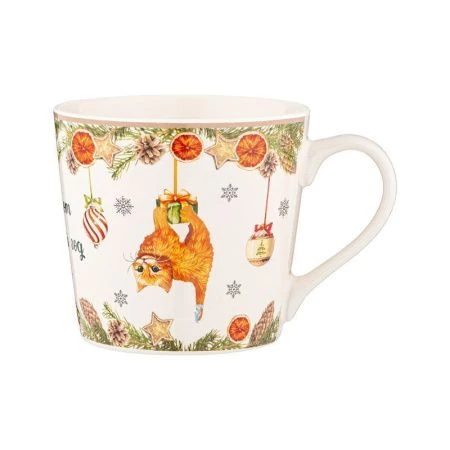 Кружка 400мл фарфор НОВЫЙ ГОД! (36)