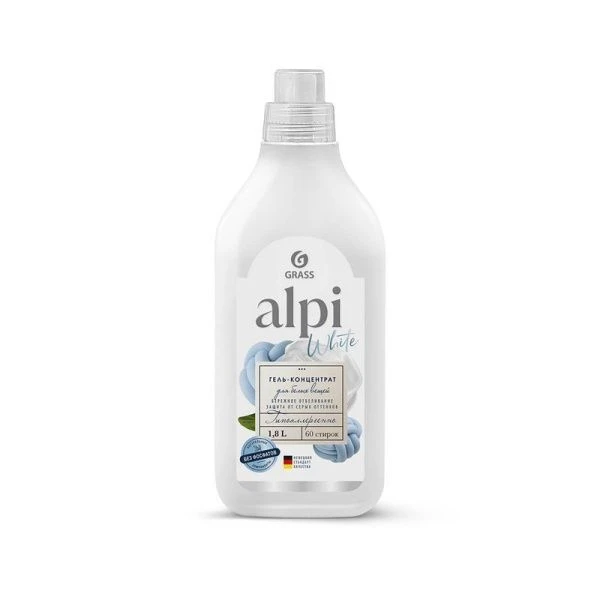 Гель-концентрат для стирки белых вещей 1,8л ALPI white gel (6)