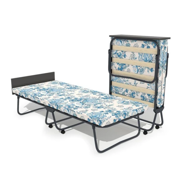 Раскладушка тумба 1950*800*440мм металл Престиж-2 с ламели КМ-1017 (мах 120кг) (1)