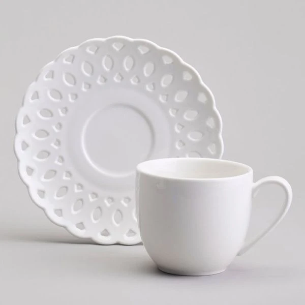 Чайный набор 4пр фарфор Style на 2 персоны 220мл (18)