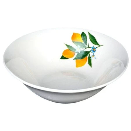 Салатник 550мл 17,5см фарфор ЛИМОНЫ круглый (12/72)