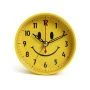 Будильник 8см кварц РУБИН Смайлик желтый (40)