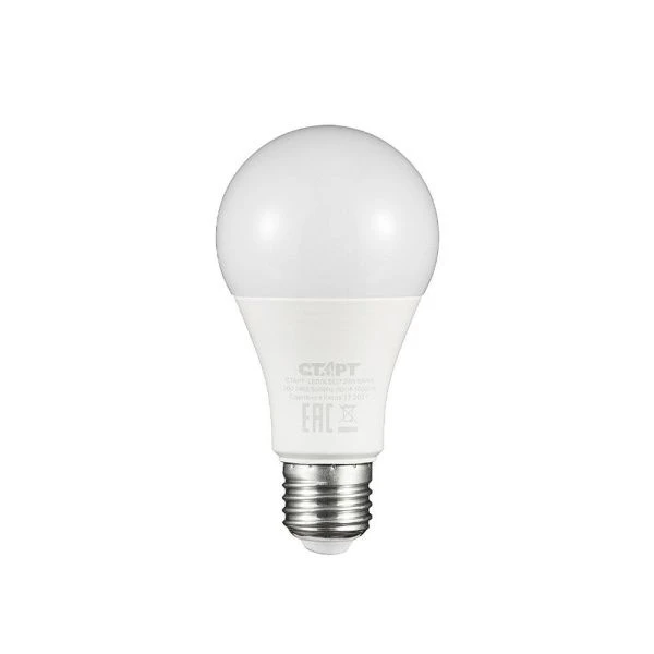 Лампа светодиодная стекло СТАРТ LEDGLSE27 20W65 (холодный свет) (10/100)