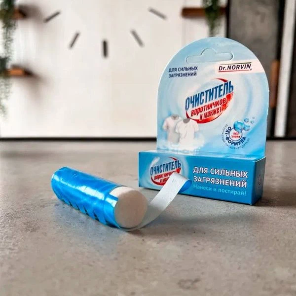 Карандаш-пятновыводитель для воротников и манжет Dr. Norvin 35г (28)