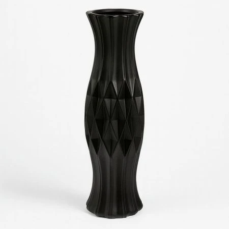 Ваза для сухоцветов 60см керамика черная JC-15987 (8)