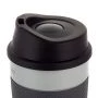 Термокружка 320мл нерж.сталь арт.2165 черный серый (24)