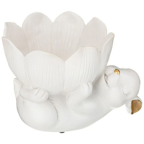 Подставка для мелочей 21,5*17*16,5см полистоун ЗАЙЧОНОК (8)