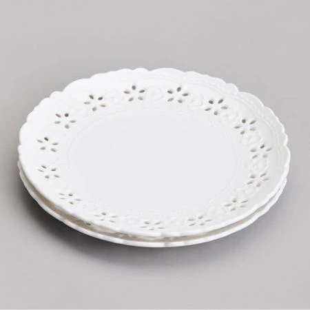 Тарелки мелкие набор 2шт 20*2см фарфор Style десертные (18)