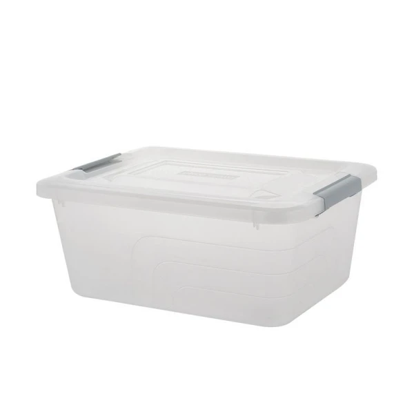 Ящик для хранения 13л 38,1*29*17,2см пластик Bergen натуральный (10)