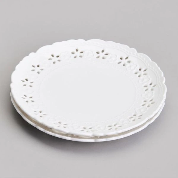 Тарелки мелкие набор 2шт 20*2см фарфор Style десертные (18)