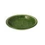 Блюдо (ляган) 19см керамика зеленый (60)