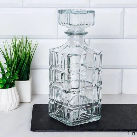 Штоф стекло 1000мл G-1 746370 (24)