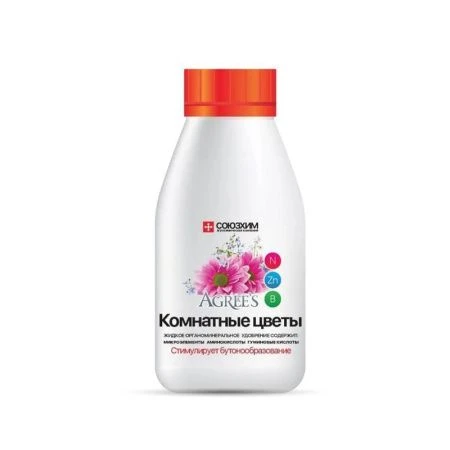 Удобрение жидкое органоминеральное 250мл Цветы комнатные (20)