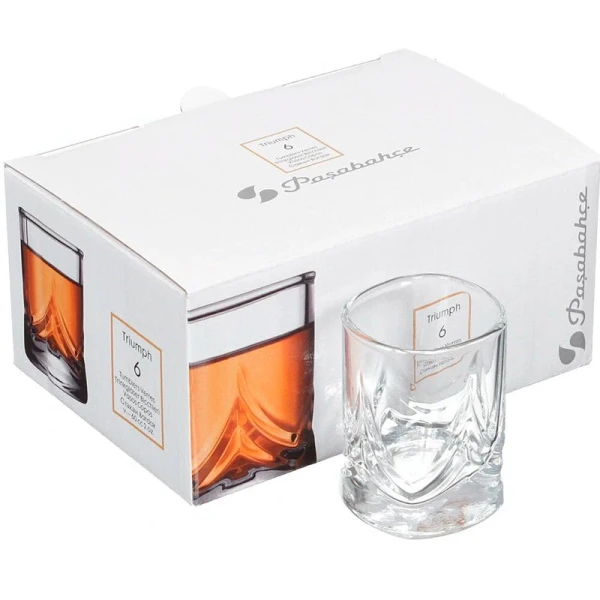 Стопки для ликера набор 6шт 60мл стекло ТРИУМФ (8)