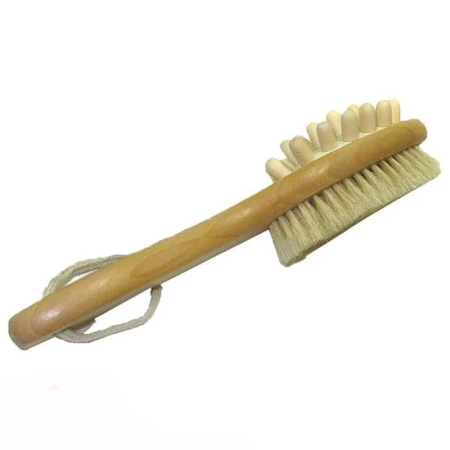 Щетка массажная деревянная двусторонняя Банные штучки (30)