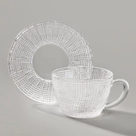 Чайный набор 2пр стекло TEMPO на 1 персону 350мл (12) Чайный набор 2пр стекло TEMPO на 1 персону 350мл (12)