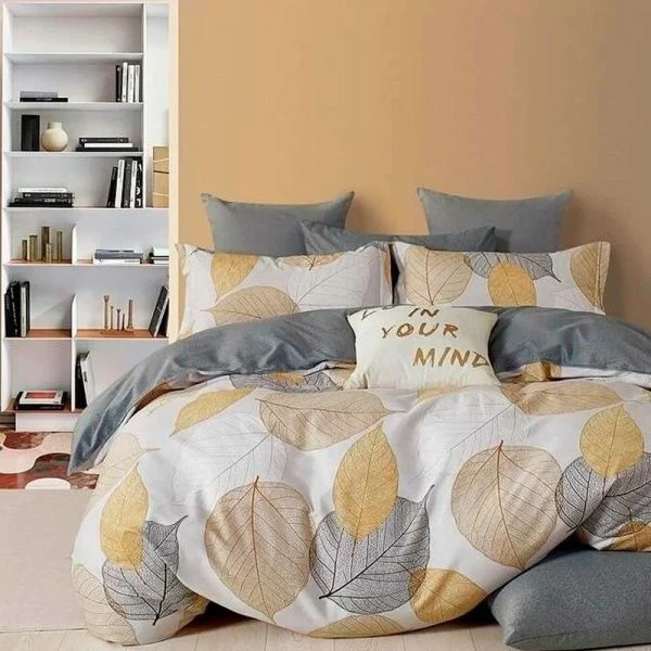 КПБ 2сп сатин Butterfly Делюкс с евро (пр.220*240, под.215*175, нав.70*70*2) рис. S-457