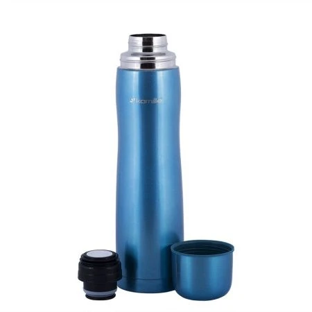 Термос 1л нерж.сталь голубой, салатовый, розовый, бежевый (12) ВЫВОД