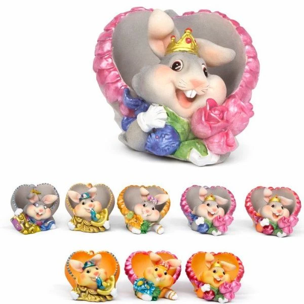 Подставка Кролик / Заяц 10*8*9см 8 видов