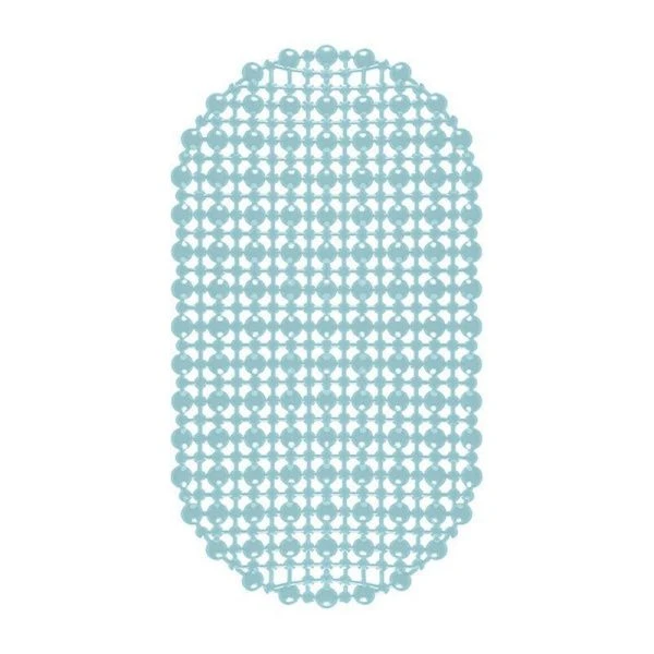 Коврик противоскользящий 36*65 ПВХ КОМФОРТ дымчато-голубой (20)