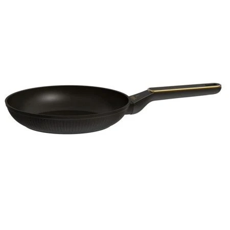 Сковорода 24см литая алюминий АП чёрная, индукция