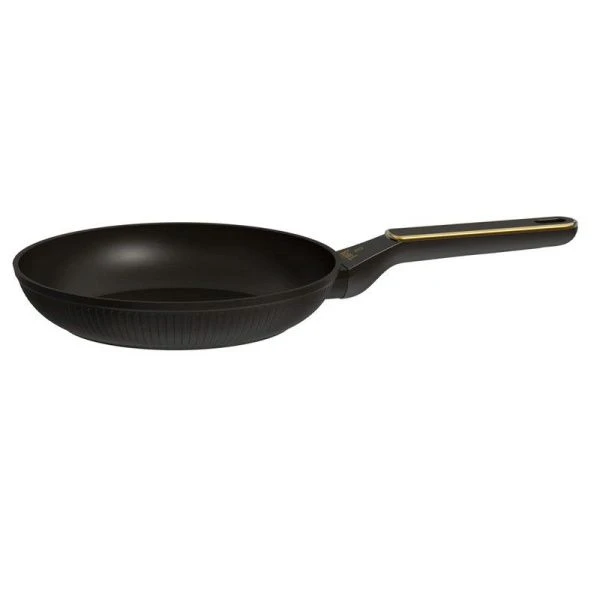 Сковорода 22см литая алюминий АП чёрная, индукция