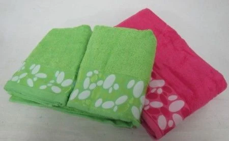 яяяНабор полотенец 2пр 50*90/70*140 бамбук