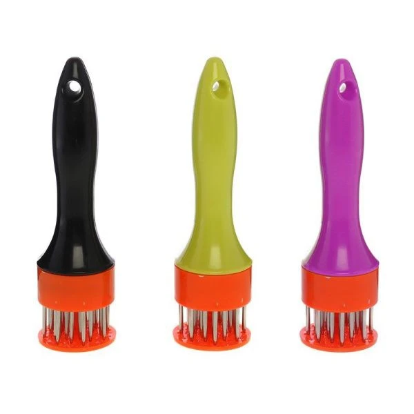 Приспособление для отбивания мяса (тендерайзер) 18,5*5см пластик/нерж.сталь HD-4 (72)