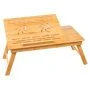 Поднос-столик 59,5*32,8*35см бамбук для ноутбука КТ-СН-01 (5) ВЫВОД