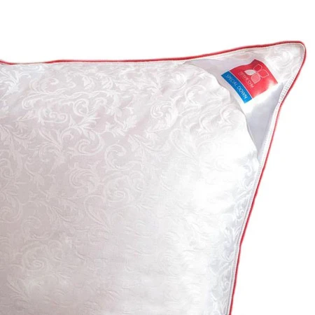 Подушка 68*68 сатин, пух 1 категории ВОСТОРГ 77(10)023-П