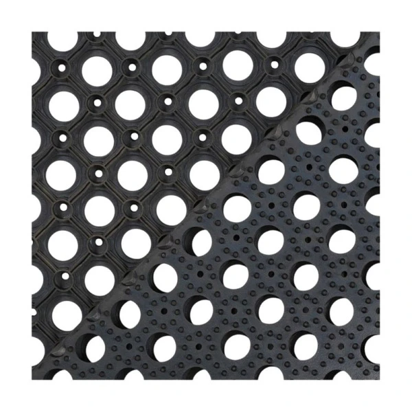 Коврик придверный ячеистый 50*80*2,2см резина грязесборный (5)