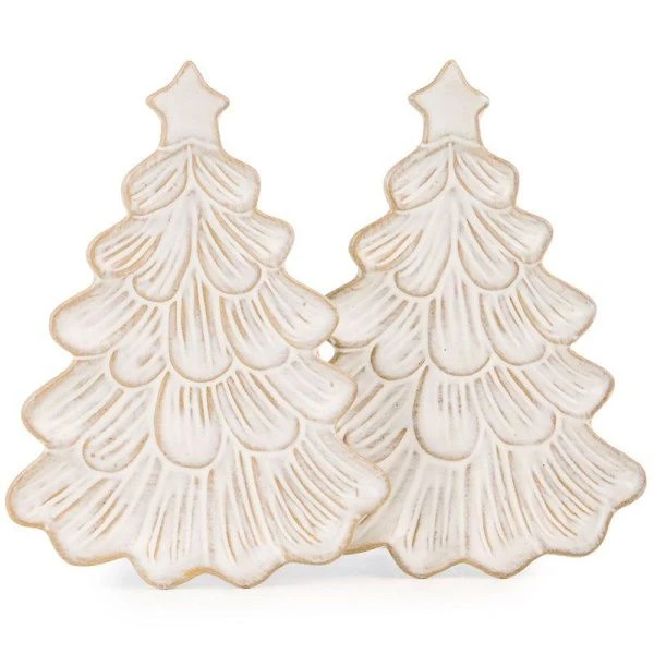 Блюдо набор 2шт 18,2*13,3*2см керамика Pine Cones (16)