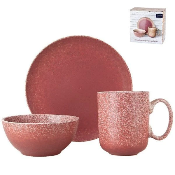 Столовый набор 3пр фарфор Flash подар.уп. (4)